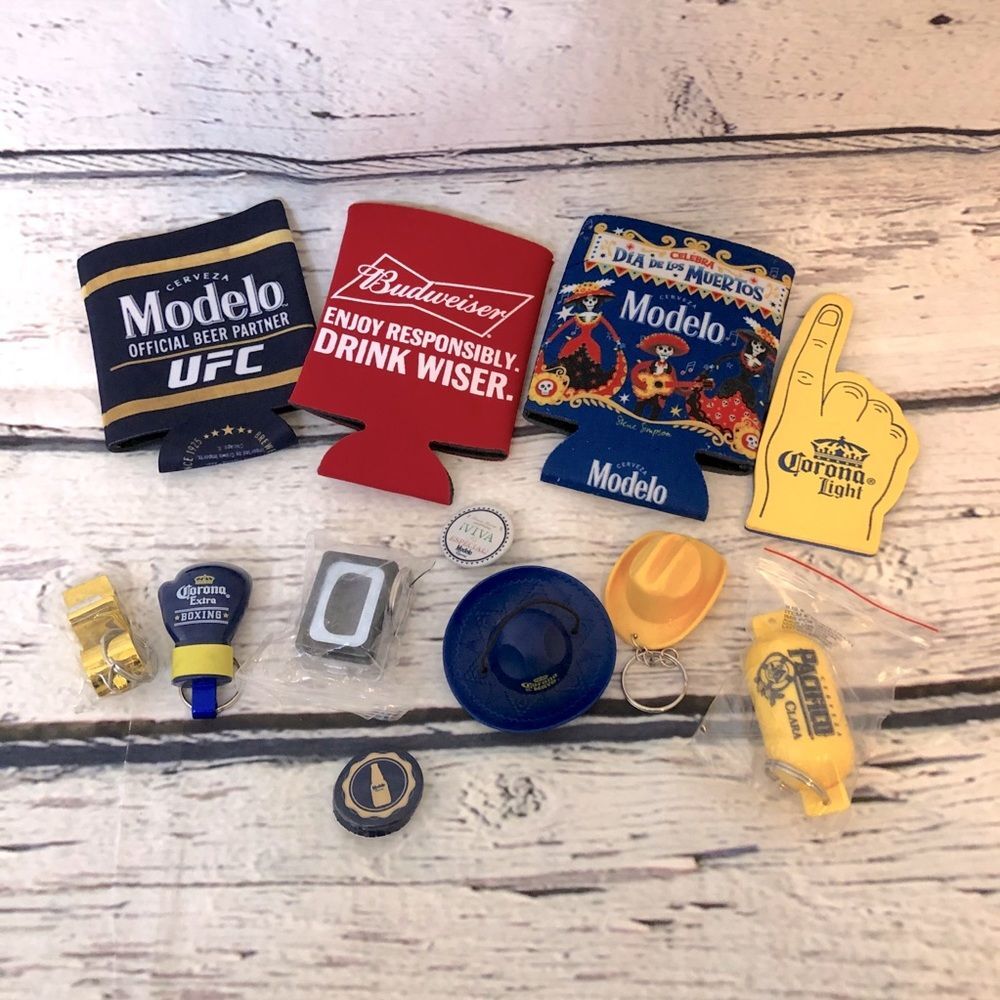 Modelo koozi pin bottle opener fun festive bundle party fun outing celebration